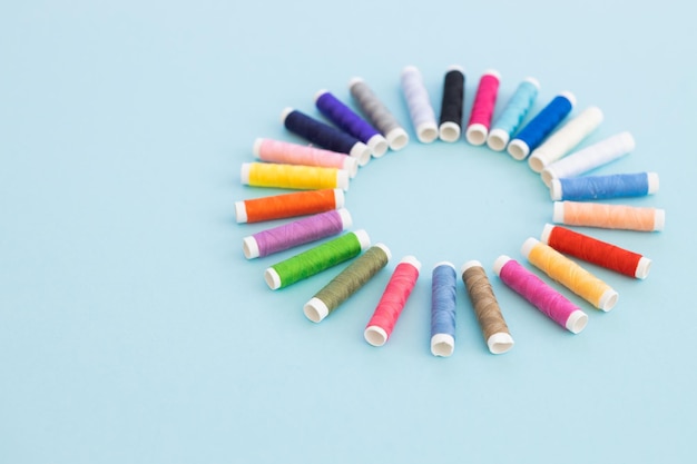 Set fire colorate pentru broderie